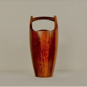 Mid Century Large Teak Dansk Congo Ice Bucket (Denmark)